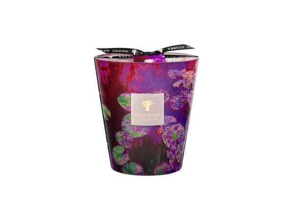 Candle Arty Flowers Water Lily Candle Baobab 16 
