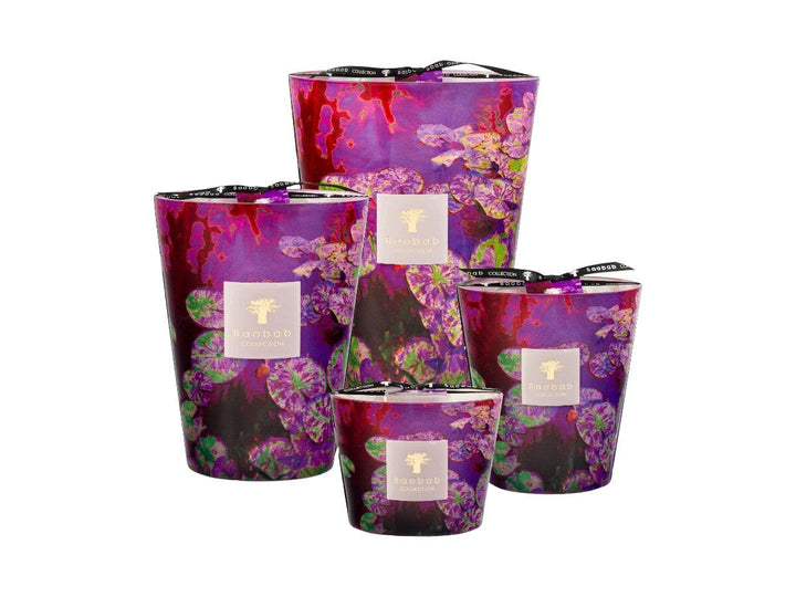 Candle Arty Flowers Water Lily Candle Baobab 
