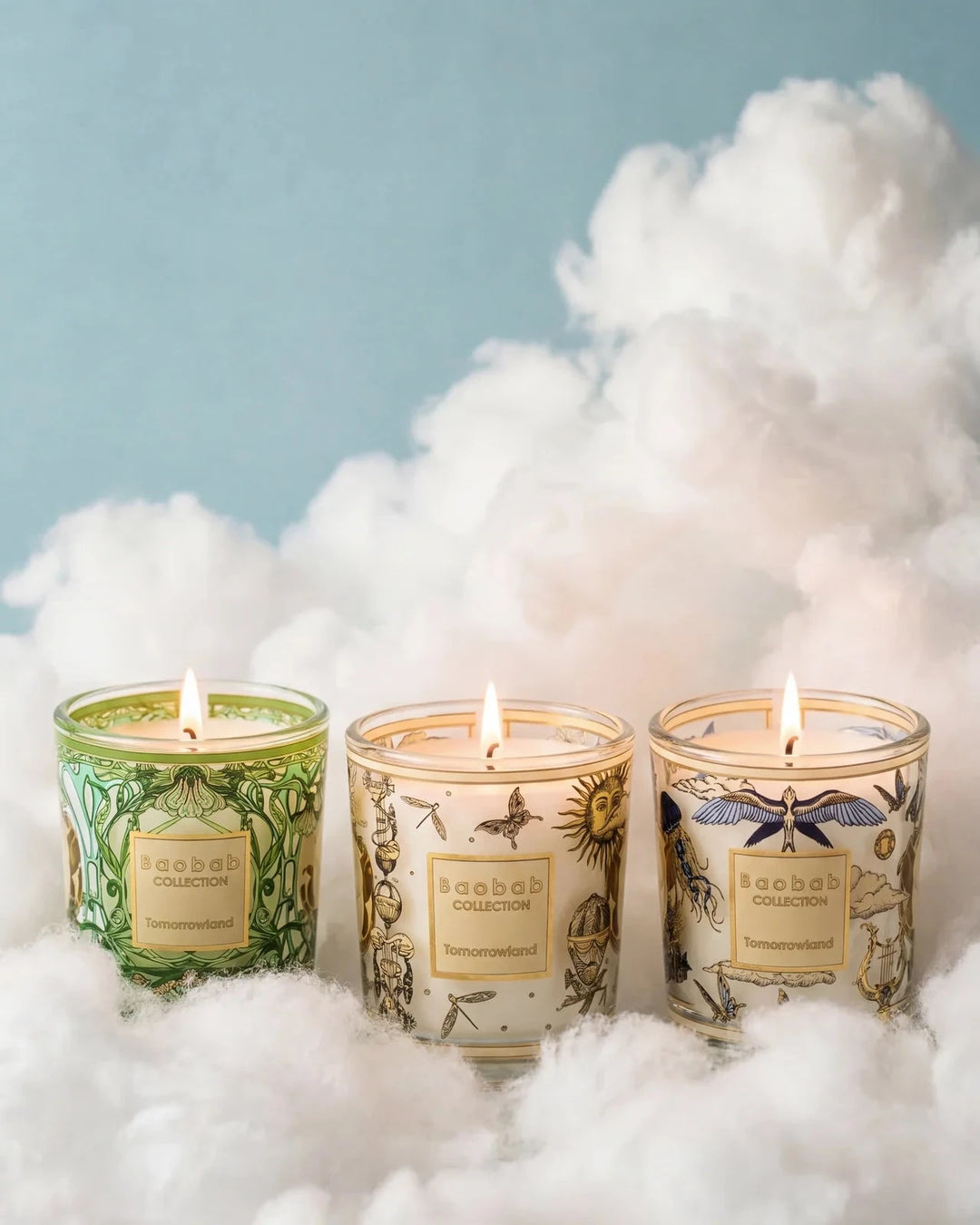Candle Tomorrowland Trio Candle Baobab 