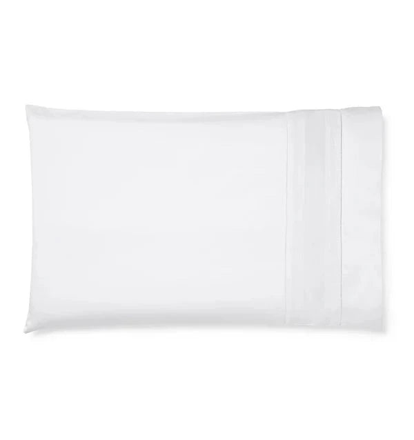 Capri Pillowcase - pair Bedding Style Sferra White Standard 