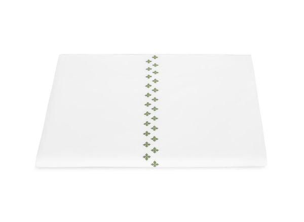 Casablanca Duvet Cover Bedding Style Matouk Clover Full/Queen 
