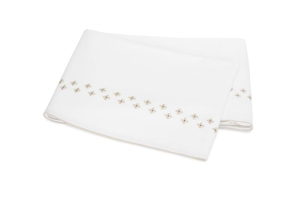 Casablanca Flat Sheet Bedding Style Matouk Dune Full/Queen 