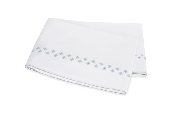 Casablanca Flat Sheet Bedding Style Matouk Pool Full/Queen 