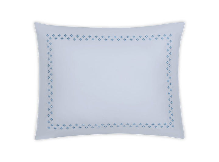 Casablanca Sham Bedding Style Matouk Sky/Blue Boudoir 
