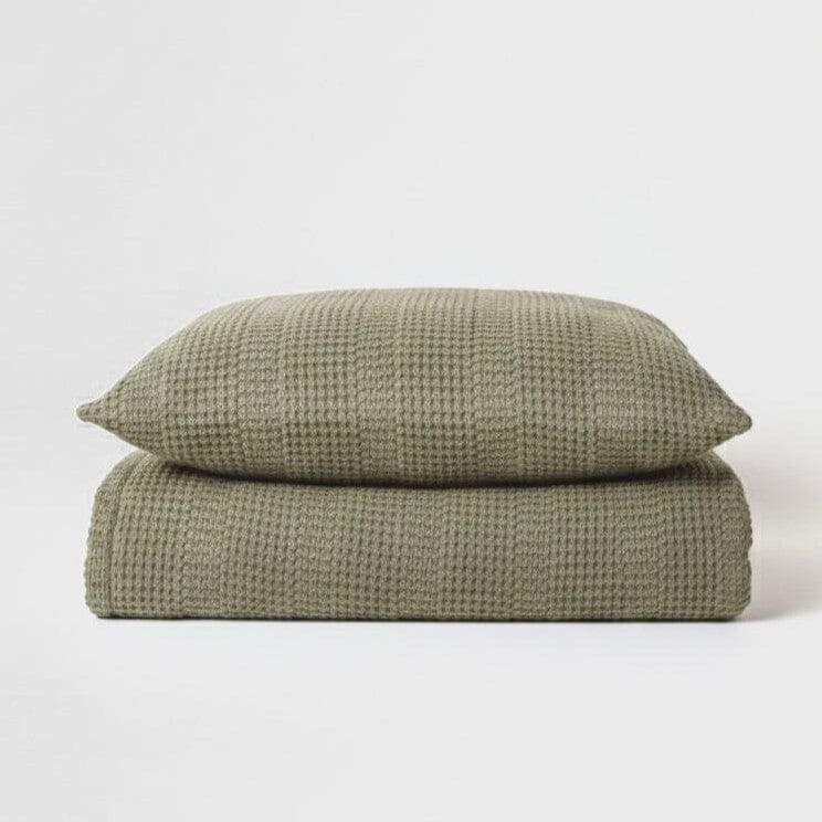 Castine Blanket Bedding Style TL at Home Moss Full/Queen 