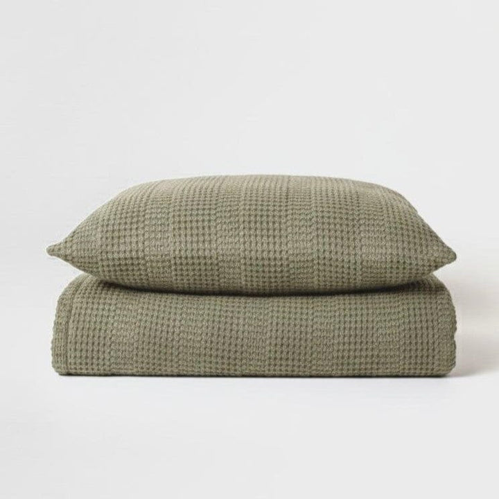 Castine Blanket Bedding Style TL at Home Moss Full/Queen 