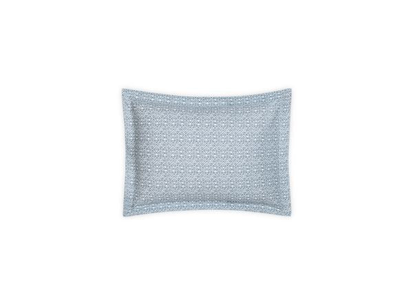 Catarina Boudoir Sham Bedding Style matouk Hazy Blue 