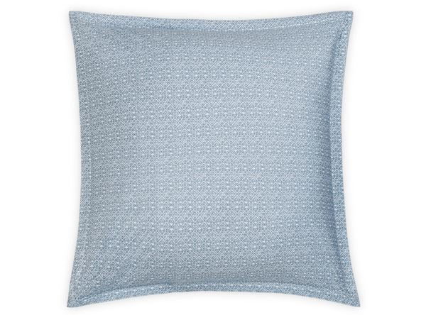 Catarina Euro Sham Bedding Style matouk Hazy Blue 
