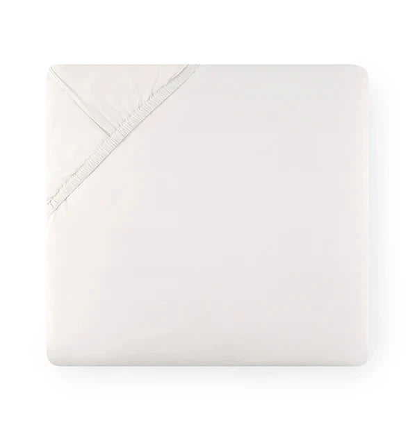 Celeste Base Fitted Sheet Bedding Style Sferra Ivory Twin 