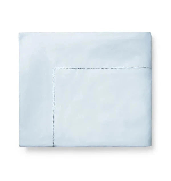 Celeste Percale Duvet Cover Bedding Style Sferra Blue Twin 