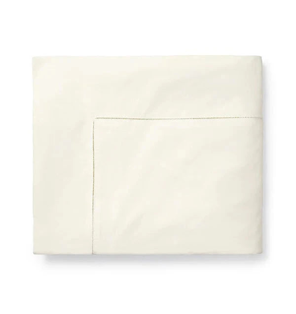 Celeste Percale Duvet Cover Bedding Style Sferra Ivory Twin 