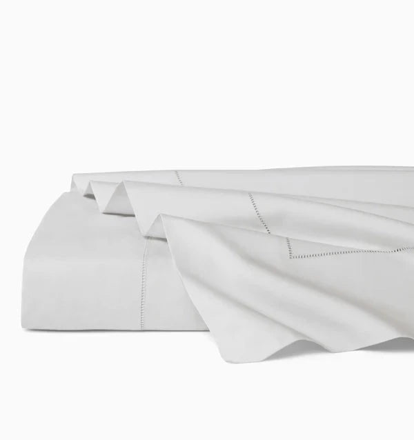 Celeste Percale Flat Sheet Bedding Style Sferra Tin Twin 