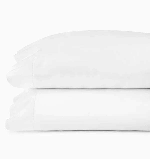 Celeste Percale Pillowcases - pair Bedding Style Sferra White Standard 