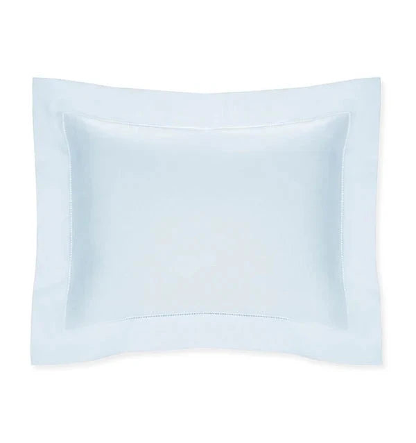 Celeste Percale Sham Bedding Style Sferra Blue Boudoir 