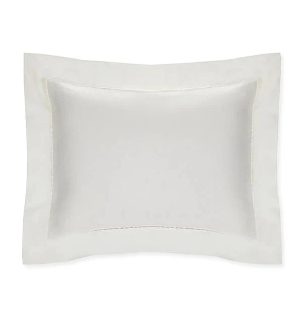 Celeste Percale Sham Bedding Style Sferra Ivory Boudoir 