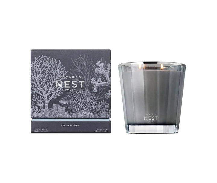 Cerulean Coast 2 Wick Candle Candle Nest 