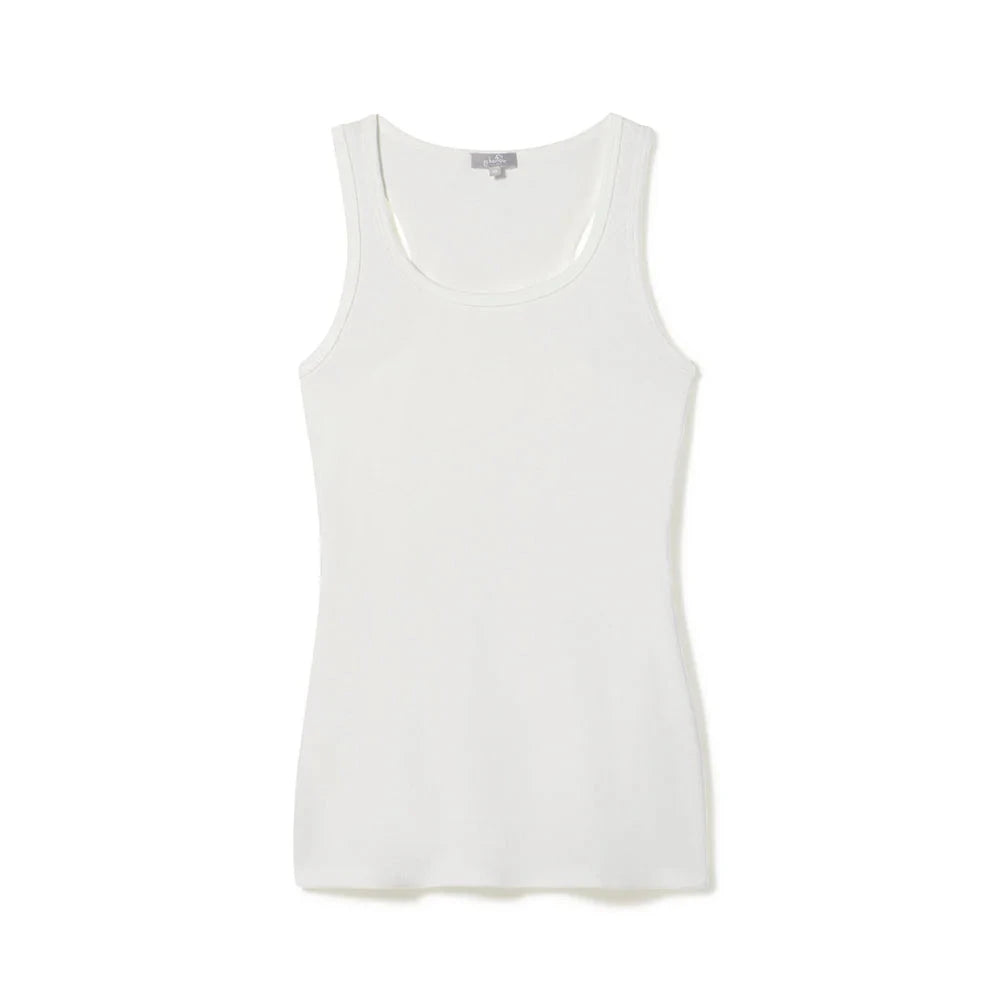 Charlie Tank Top Loungewear PJ Harlow Pearl 
