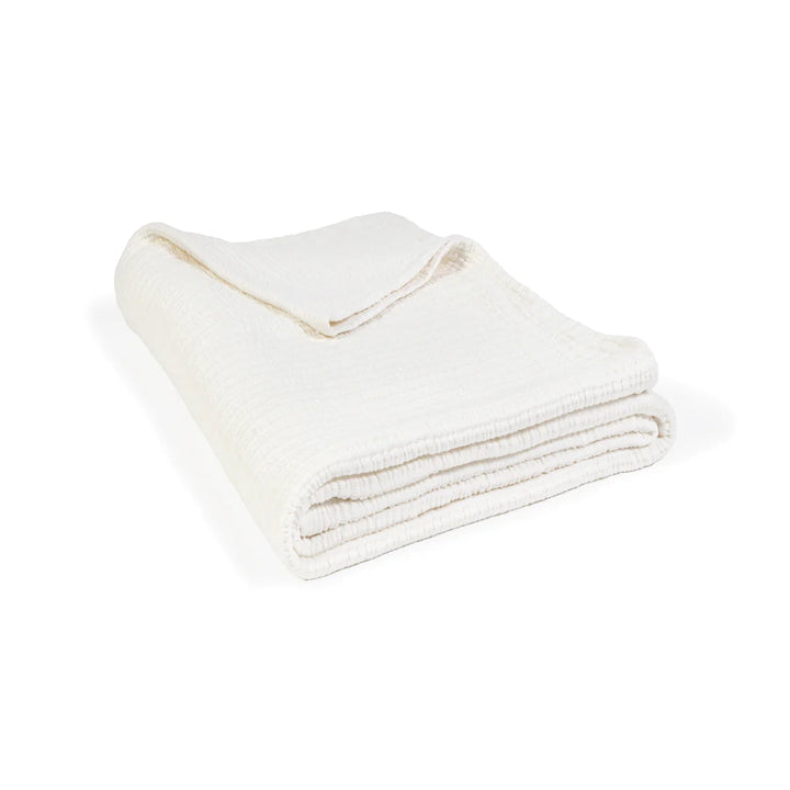 Chatham Twin Coverlet Bedding Style Pom Pom at Home Cream 