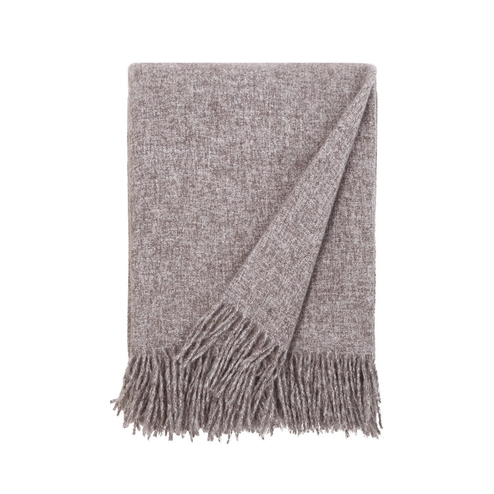 Chelsea Oversized Throw Bedding Style Pom Pom at Home Mushroom 