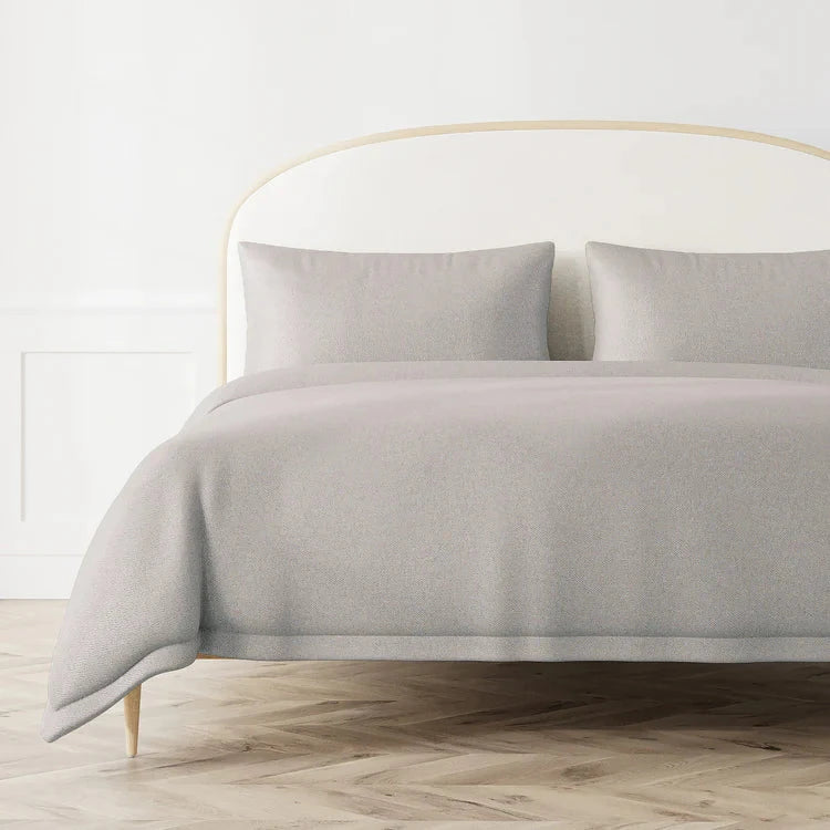 Chino Duvet Cover Bedding Style Ann Gish Platinum King 