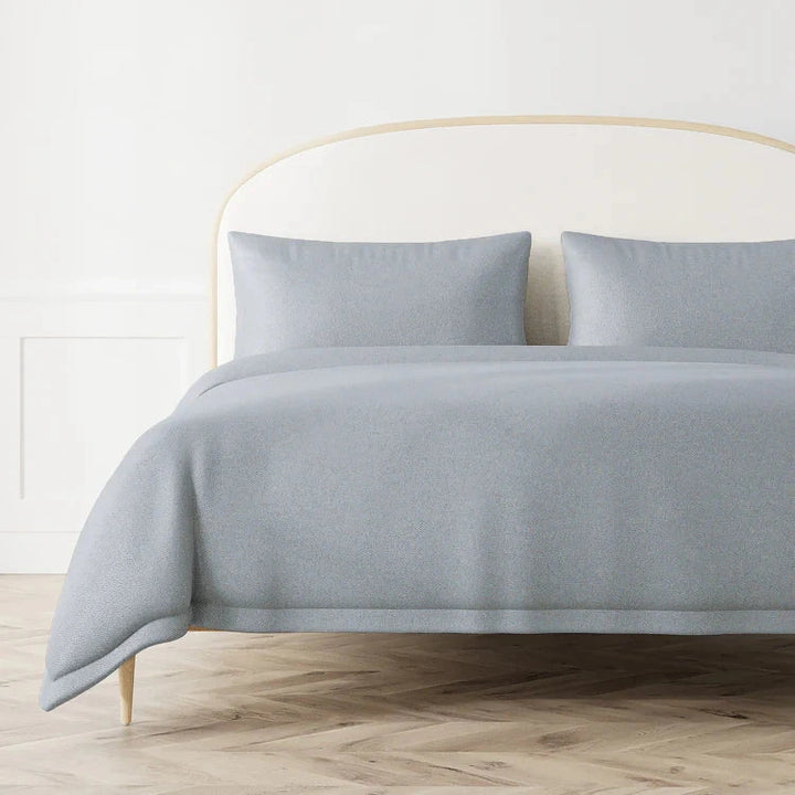 Chino Duvet Cover Bedding Style Ann Gish Slate King 