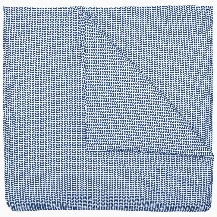Cinde Organic Duvet Cover Bedding Style John Robshaw Navy Twin/Twin XL 