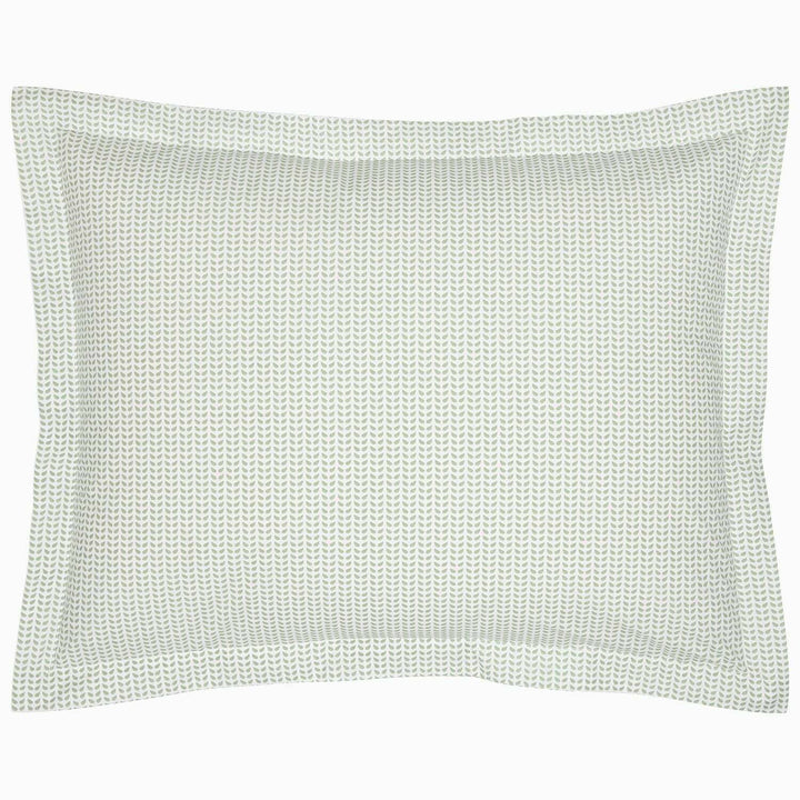 Cinde Organic Sham Bedding Style John Robshaw Sage Standard 