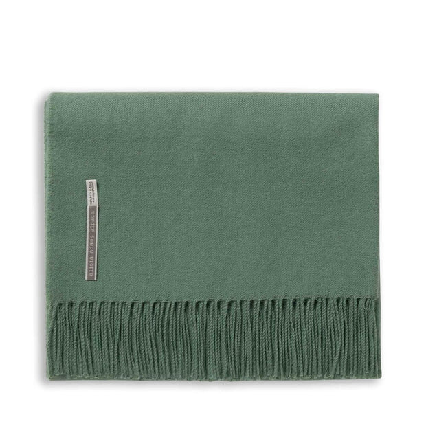 Classic Alpaca Throw Throw Alicia Adams Evergreen 