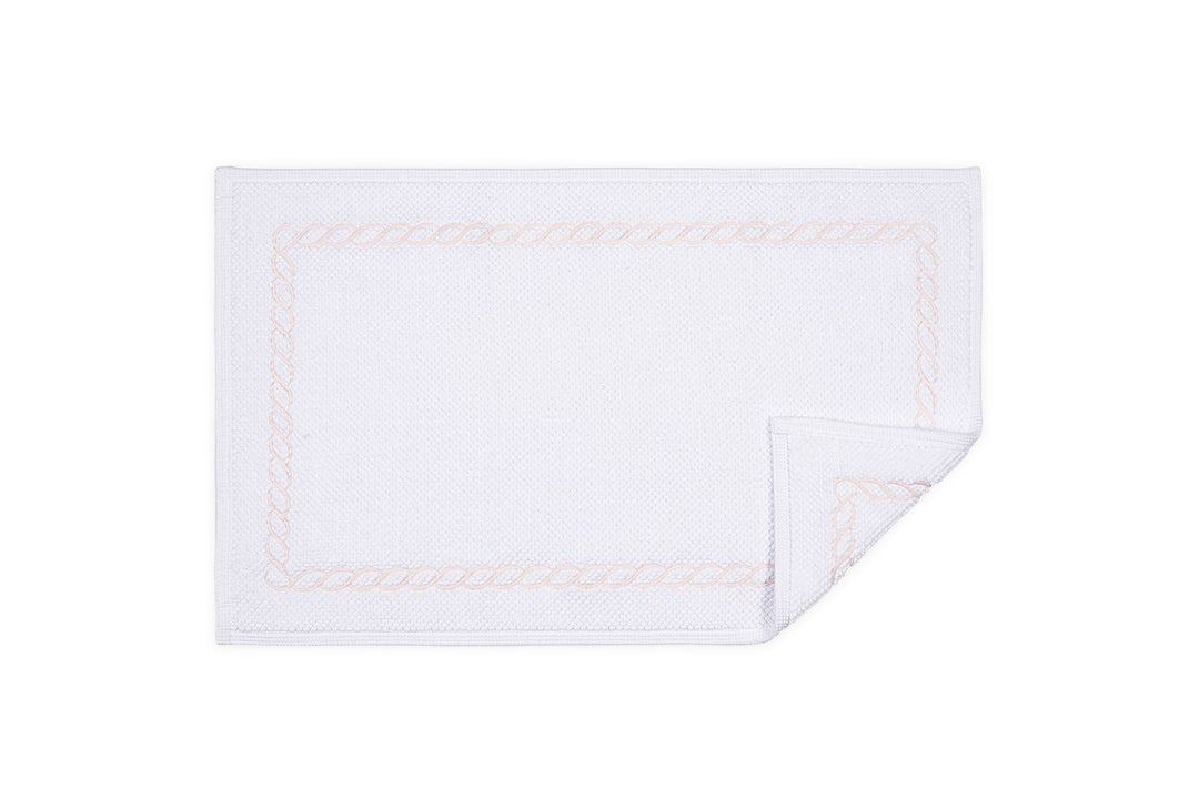 Classic Chain Bath Rug 21x34 Bath Linens Matouk 