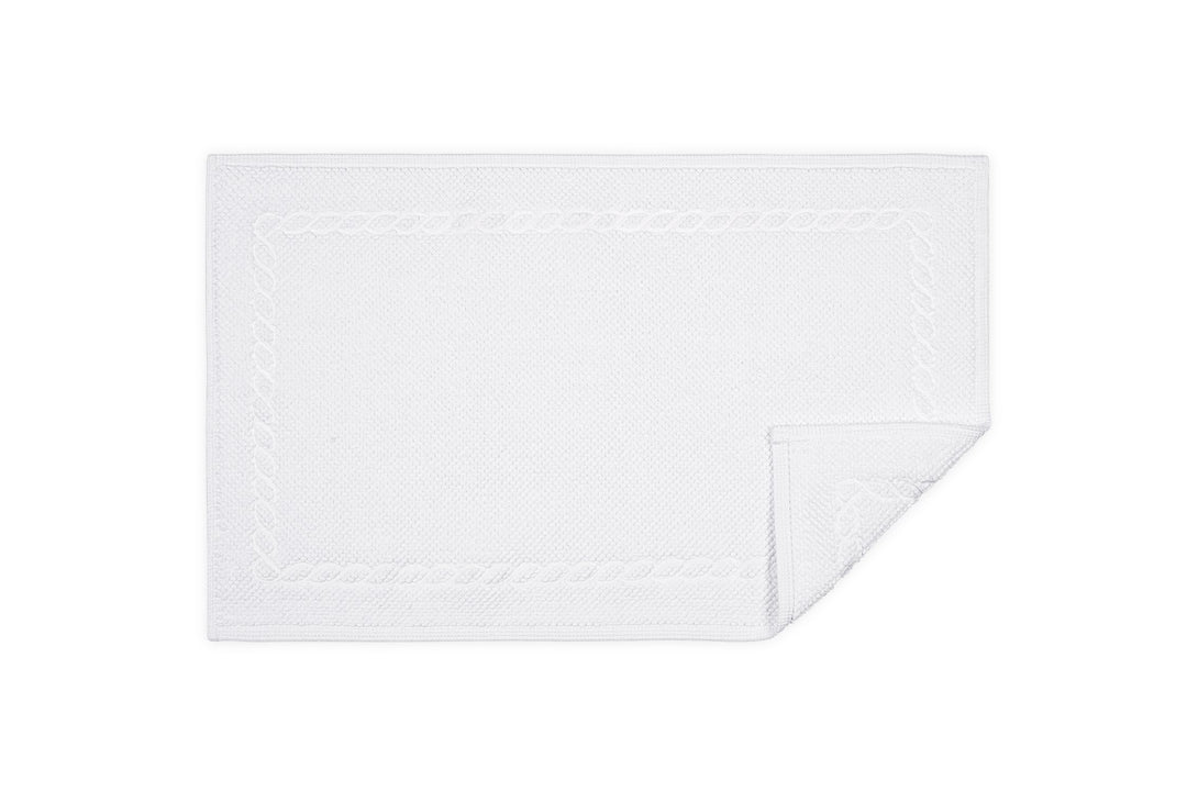 Classic Chain Bath Rug 21x34 Bath Linens Matouk 