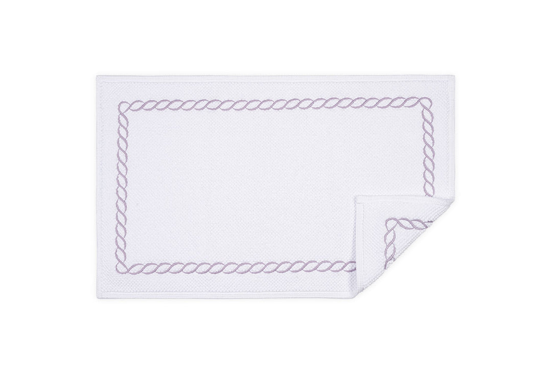 Classic Chain Bath Rug 21x34 Bath Linens Matouk 
