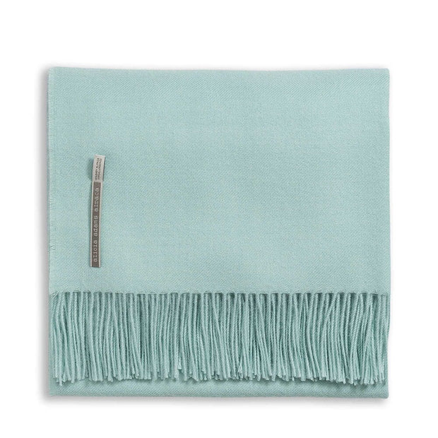 Classic King Bed Scarf Blanket Alicia Adams Aqua 