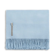 Classic King Bed Scarf Blanket Alicia Adams Aquatic Blue 