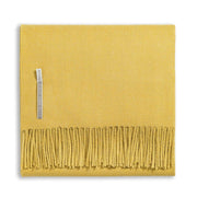 Classic King Bed Scarf Blanket Alicia Adams French Yellow 