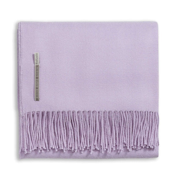 Classic King Bed Scarf Blanket Alicia Adams Lavender 