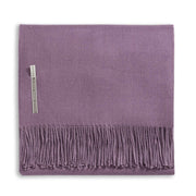 Classic King Bed Scarf Blanket Alicia Adams Mauve 