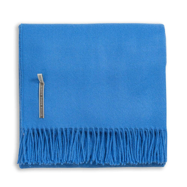 Classic King Bed Scarf Blanket Alicia Adams Ocean Blue 