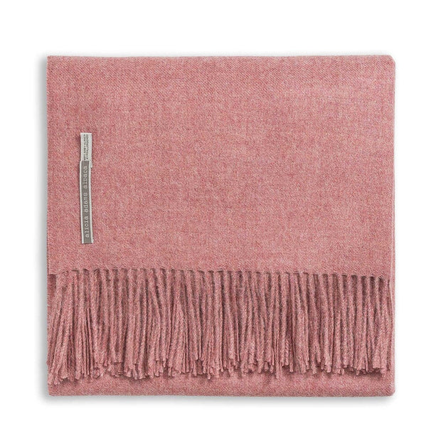 Classic King Bed Scarf Blanket Alicia Adams Pink Grapefruit 