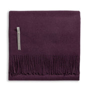 Classic King Bed Scarf Blanket Alicia Adams Purple 