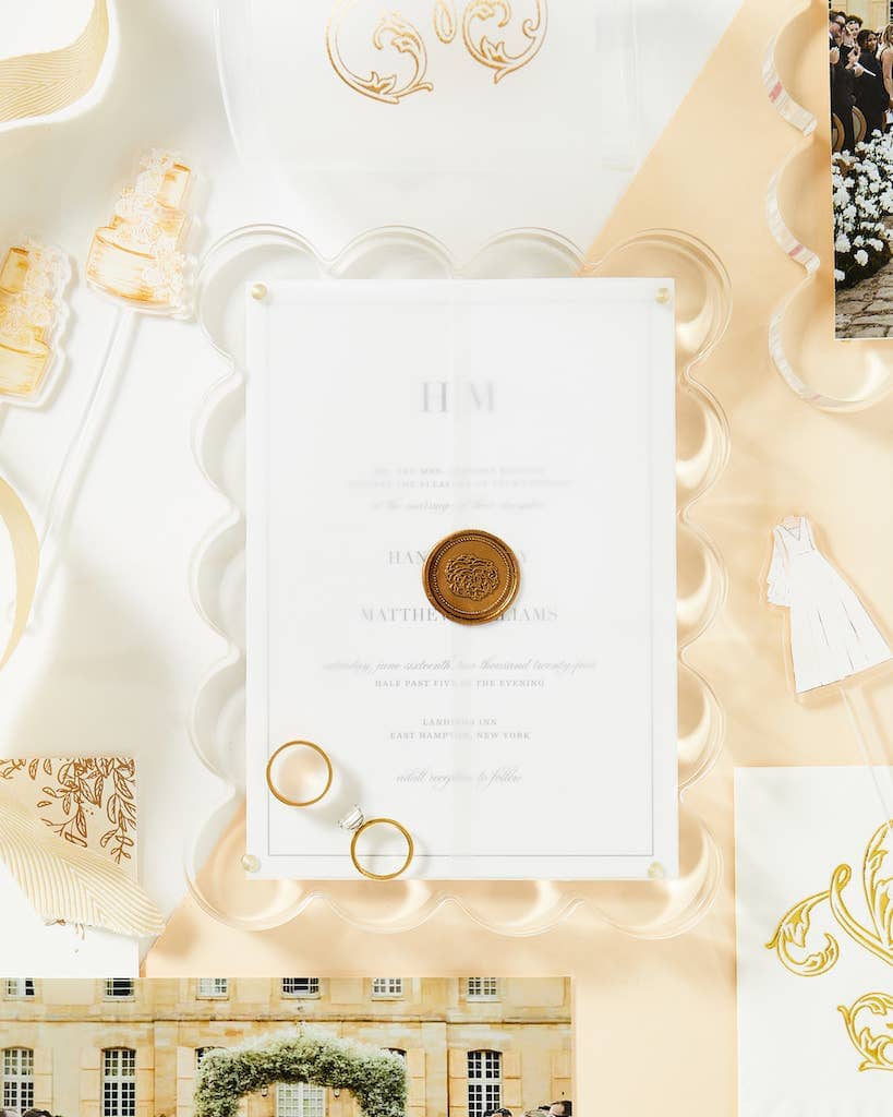 Clear Acrylic Picture Frame Tart By Taylor 