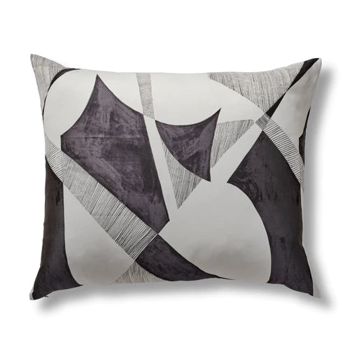 Clio Standard Sham Bedding Style Ann Gish Black/White 