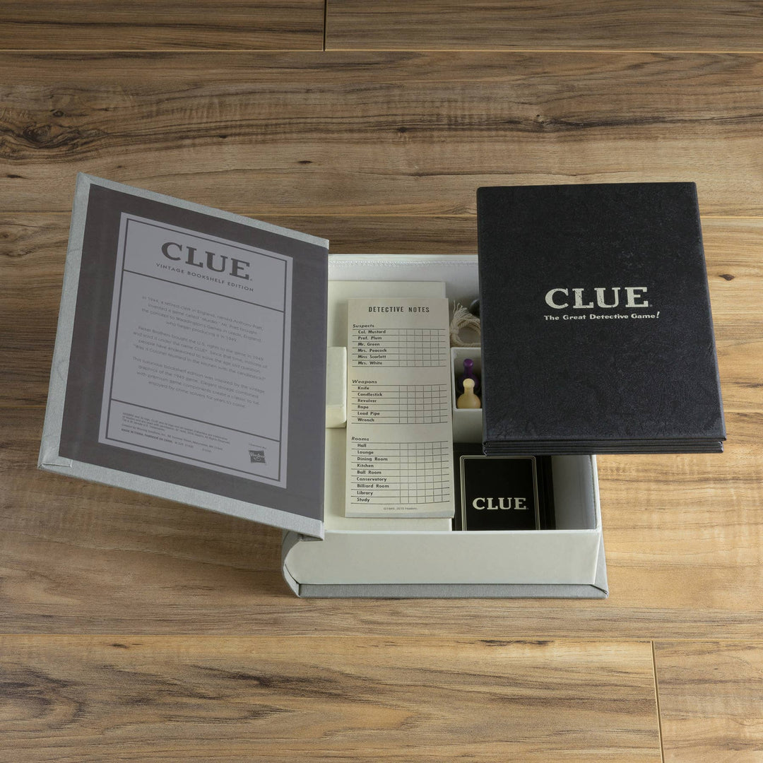 Clue Vintage Bookshelf Edition WS Game Company 