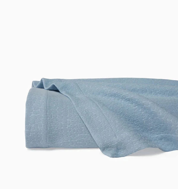 Cobblestones Coverlet Bedding Style Sferra Sea Twin 