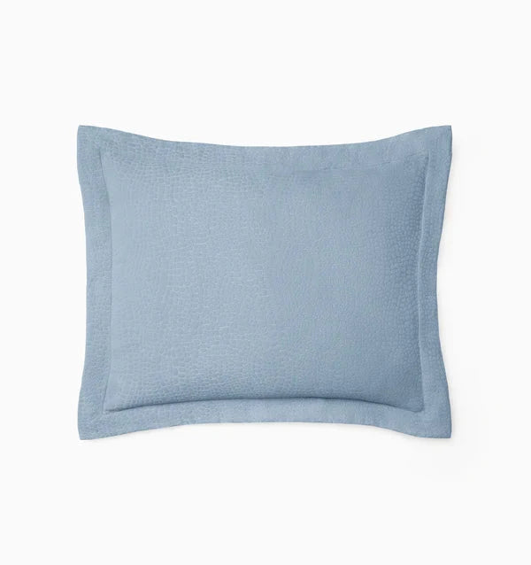 Cobblestones Sham Bedding Style Sferra Sea Standard 