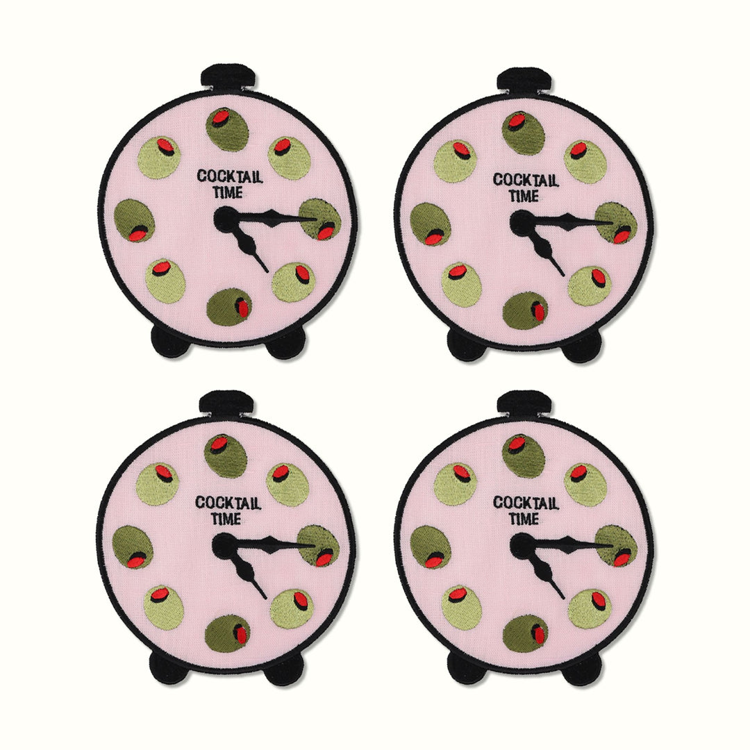 Cocktail Time Linen Cocktail Napkins House of Gleason 