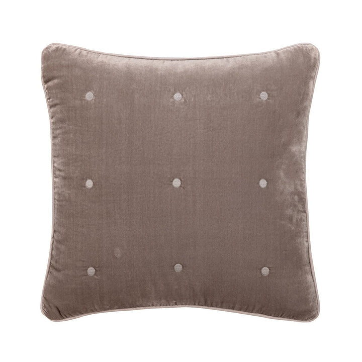 Cocon Decorative Pillow 18x18 Decorative Pillow Yves Delorme Platine 