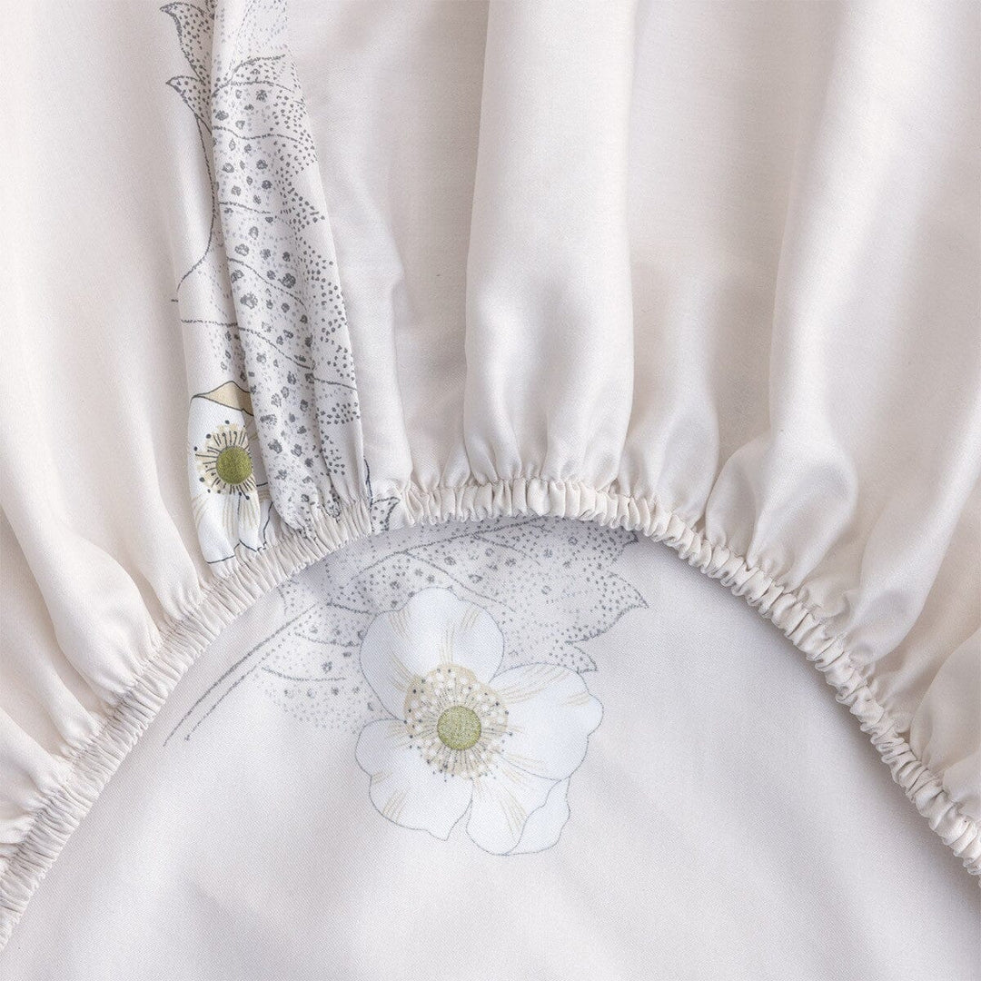 Corolles Fitted Sheet Bedding Style Yves Delorme 