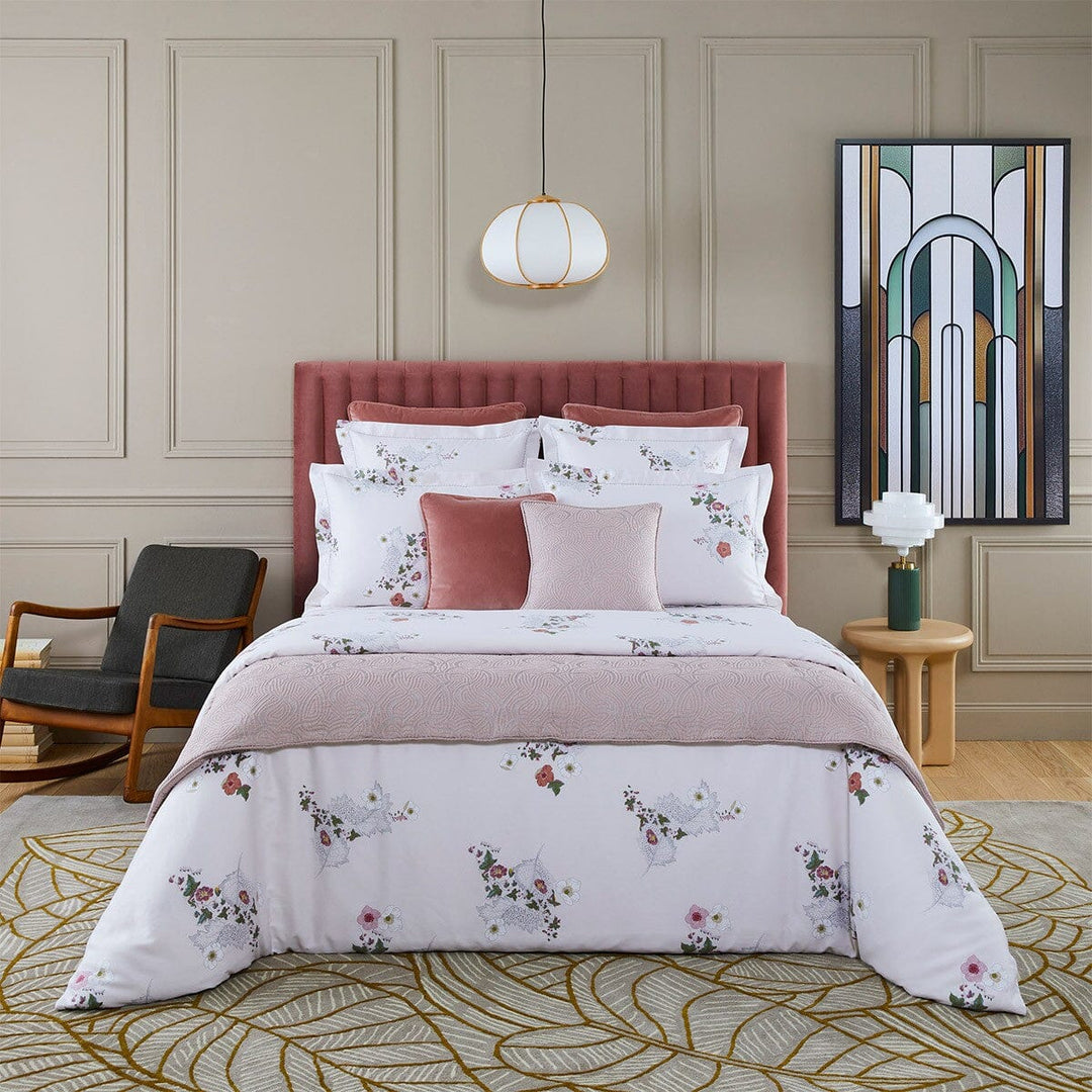 Corolles Flat Sheet Bedding Style Yves Delorme 