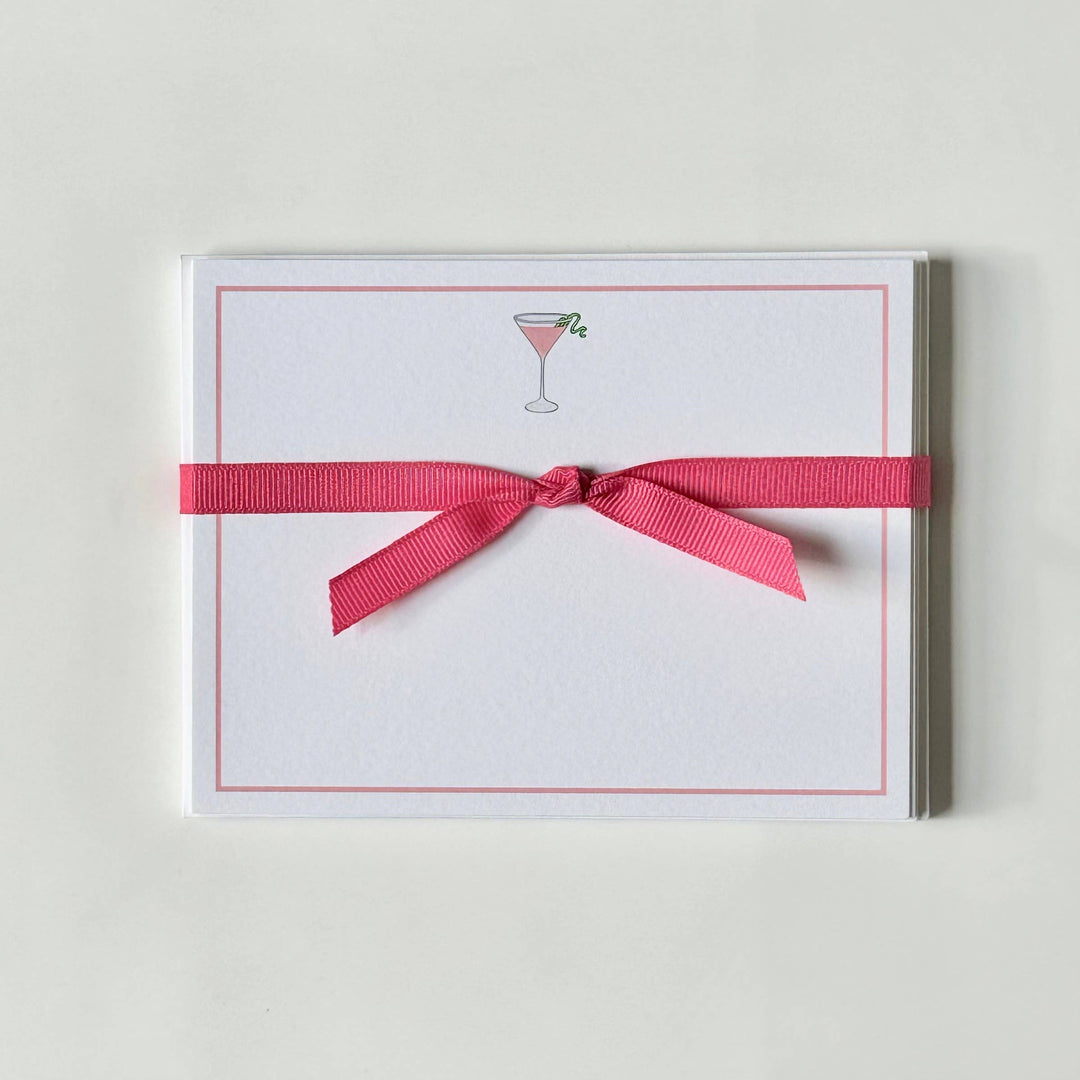 Cosmopolitan - Flat Note Cards Georgetown Paperie 