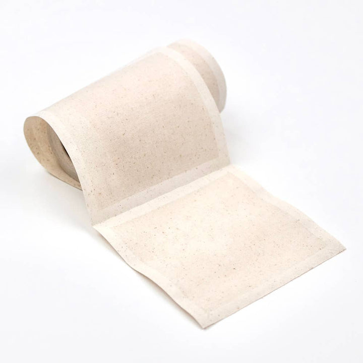 Cotton Cocktail Napkin Roll: Sandalwood (Oatmeal) Table Theory (Formerly Toasting with Tara) 